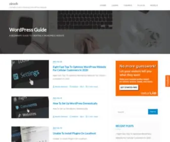 Zirzob.com(Ultimate Guide to Building a WordPress Website) Screenshot