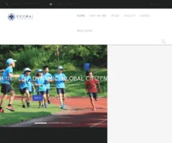 Zischina.com(Zhuhai International School) Screenshot