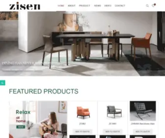 Zisen-Furniture.com(ZISEN Furniture Co) Screenshot