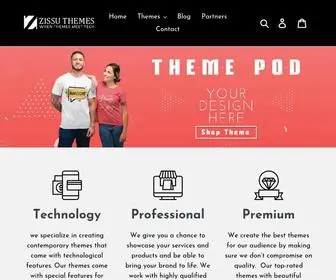 Zissuthemes.com(Zissu themes) Screenshot