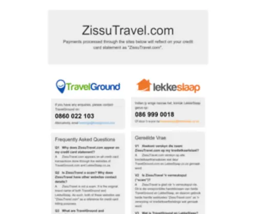 Zissutravel.com(ZissuTravel) Screenshot