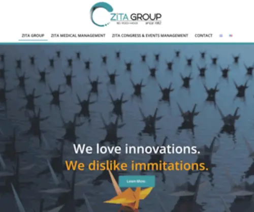 Zita-Group.com(ΖΙΤΑ GROUP) Screenshot