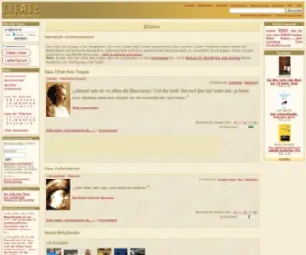 Zitate-Online.de(Zitate und Sprüche) Screenshot