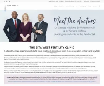 Zitawestclinic.com(IVF Clinic) Screenshot