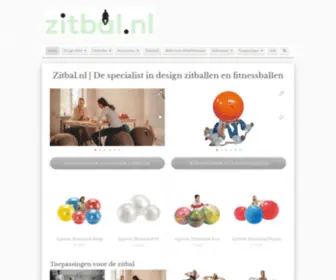 Zitbal.nl(Zitbal bestellen) Screenshot