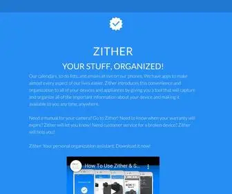 Zither.co(Zither) Screenshot