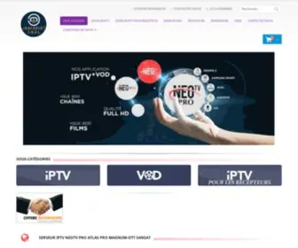 Ziti-IPTV.com(Page d'acceuil) Screenshot