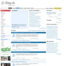 Zitig.ch(News-Community) Screenshot