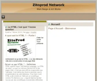 Zitoprod.net(Web Design & Art Work) Screenshot