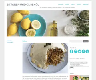 Zitronenundolivenoel.com(Ein griechischer Foodblog) Screenshot