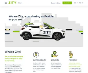 Zity.eco(El Carsharing con 5 plazas) Screenshot