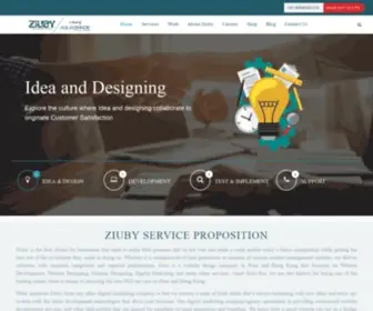 Ziuby.com(Website development company in pune) Screenshot