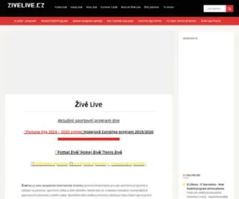 Zivelive.cz(MS 2019 zive live stream) Screenshot