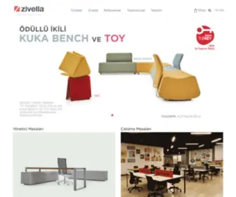 Zivella.com(Modern Ofis Mobilyalar) Screenshot