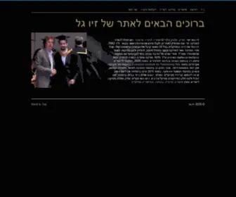 Zivgal.com(זיו גל) Screenshot