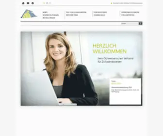 Zivilstandswesen.ch(Schweizerischer) Screenshot