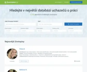Zivotopisy.cz(Životopisy.cz) Screenshot