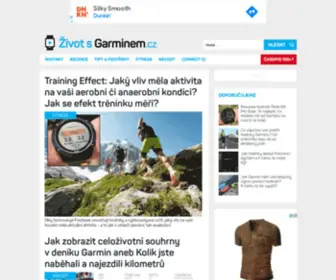 Zivotsgarminem.cz(Ivot s Garminem) Screenshot