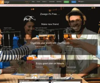 Ziwego.com(Le site pour se faire des amis) Screenshot