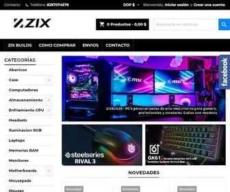 Zix.com.do(Computadoras, partes, periféricos, monitores, accesorios) Screenshot