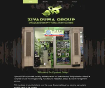 Ziyadumashopfitting.co.za(Ziyaduma Group) Screenshot