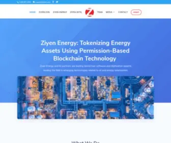 Ziyen.com(Ziyen Energy) Screenshot