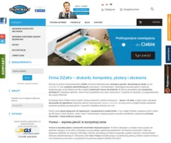 Zizako.pl(Drukarki i akcesoria oraz inny sprzęt i oświetlenie) Screenshot