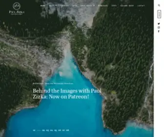 Zizka.ca(Paul Zizka Photography) Screenshot