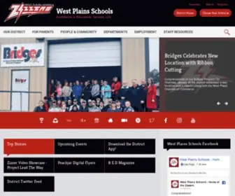 Zizzers.org(West Plains School District) Screenshot