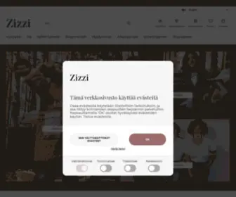 Zizzi.fi(Forside) Screenshot