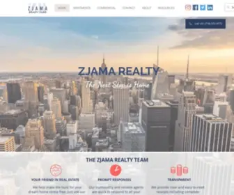 Zjamarealty.com(Zjama Realty) Screenshot