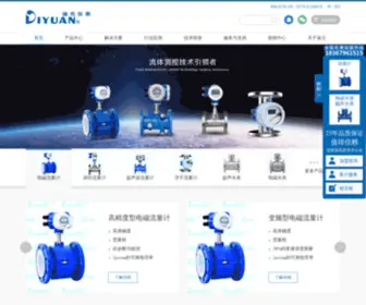 Zjdiyuan.com(浙江迪元仪表有限公司) Screenshot