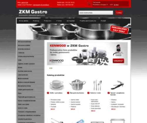 ZKmgastro.pl(ZKM Gastro) Screenshot