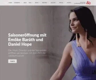 Zko.ch(Zürcher Kammerorchester) Screenshot