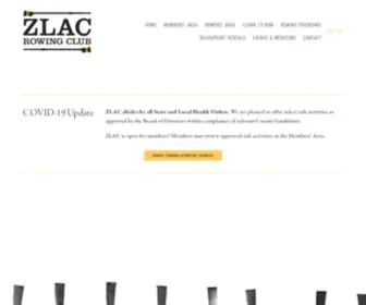 Zlac.org(ZLAC Rowing Club) Screenshot