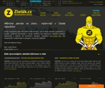 Zlatak.cz(Investiční zlato) Screenshot