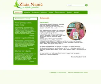 Zlatananic.com(U skladu s prirodom) Screenshot