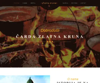 Zlatnakruna.co.rs(Smeštaj u Apatinu) Screenshot