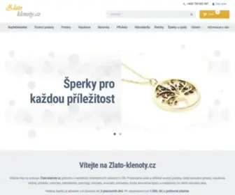 Zlato-Klenoty.cz(Vaše) Screenshot