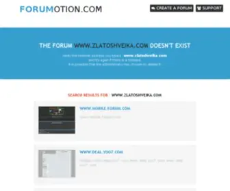 Zlatoshveika.com Screenshot