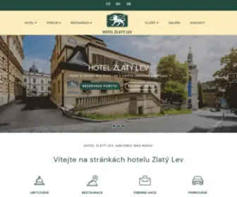 ZlatylevJBC.cz(Hotel) Screenshot