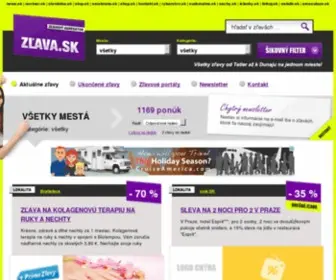 Zlava.sk(Zlava) Screenshot