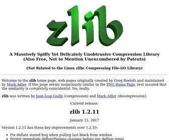 Zlib.net(Zlib Home Site) Screenshot