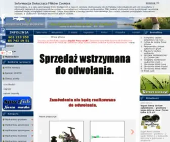 Zlotarybka.com.pl(Sklep wędkarski) Screenshot