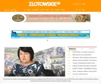 Zlotowskie.pl(Największy portal informacyjny w powiecie złotowskim i gminie Łobżenica (powiat pilski)) Screenshot