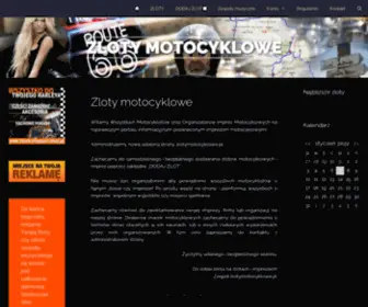 Zlotymotocyklowe.pl(Zloty motocyklowe 2021) Screenshot