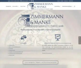 ZM-Kanzlei.de(Rechtsanwälte) Screenshot