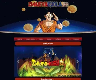 Zmajevakugla.rs(Zmajeva Kugla Epizode Online CSS MenuMaker) Screenshot