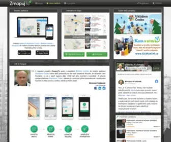 ZmapujTo.cz(Nástroj pro nahlášení problémů ve Vašem okolí či podnětů na zlepšení) Screenshot