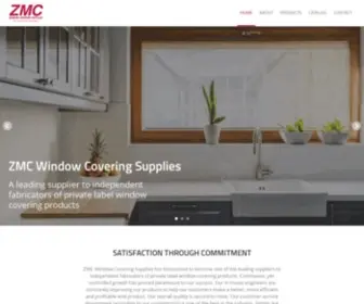 ZMC.ca(Window Covering Supplies) Screenshot